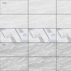 Azulejos de Pared de Cerámica Modernos de Alta Calidad ST36031/32 30x60cm, Azulejos Interiores para Baño, Supermercado, Comedor, Antibacterianos y Antideslizantes - Product Image 1