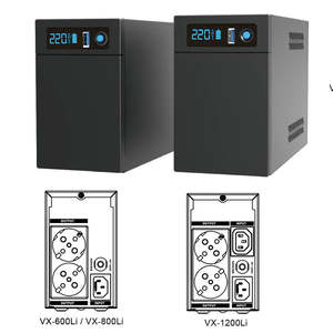 Lifepo4 리튬 배터리 600W 800W <span class=keywords><strong>1200W</strong></span> 휴대용 <span class=keywords><strong>UPS</strong></span> 가정 및 사무실용 - Product Image 2