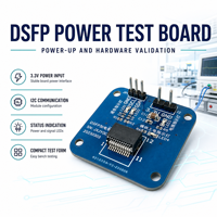 Module optique DSFP embarqué avec indication de statut LED pour la communication sous tension, le vieillissement, le couplage, etc.
