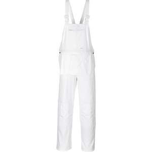 PORTWEST - S810WHRXL Bolton painters white bib and brace - EAN 5036108037261 <b>WORK</b> <b>OVERALLS</b> - Product Image 1