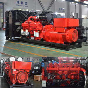 グリーンエネルギーガスタービン1.1MW天然ガス発電機オープンタイプ1375kVA COP連続パワーガスGensetコンテナタイプ - Product Image 2