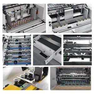 Máquina de troquelado completamente automática MWZ1620N2 maquinaria de procesamiento de papel y máquina troqueladora plana