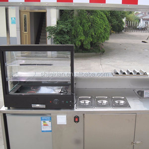 Puesto de Comida Móvil para Exteriores Jiexian JX-CR200 de Acero Inoxidable con Alimentación a Gas/Eléctrica en Promoción - Product Image 5