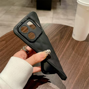 Mới phổ biến chống sốc sang trọng da cừu da trường hợp điện thoại cho TECNO tia lửa đi <span class=keywords><strong>2025</strong></span> Chunky trường hợp TPU - Product Image 3