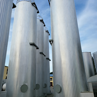 Silo per Asfalto a Olio Termico da 80 Tonnellate Controllato da PLC per Pavimentazione Stradale Continua con Serpentine di Riscaldamento ad Alta Trasferibilità di Calore