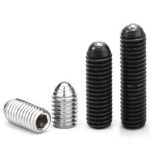 Tornillos de Fijación de Acero al Carbono con Punta Redonda Negra, Precio de Fábrica, M3 M4 M5 M6 M12, Tornillos de Fijación de Cabeza Allen de Acero Inoxidable 304 - Product Image 2