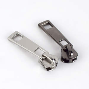 Meetee zt151 5 # dây kéo puller xuống áo khoác túi cho sửa chữa Túi DIY may phụ kiện nhựa/Nylon/Hợp kim dây kéo thanh trượt - Product Image 5