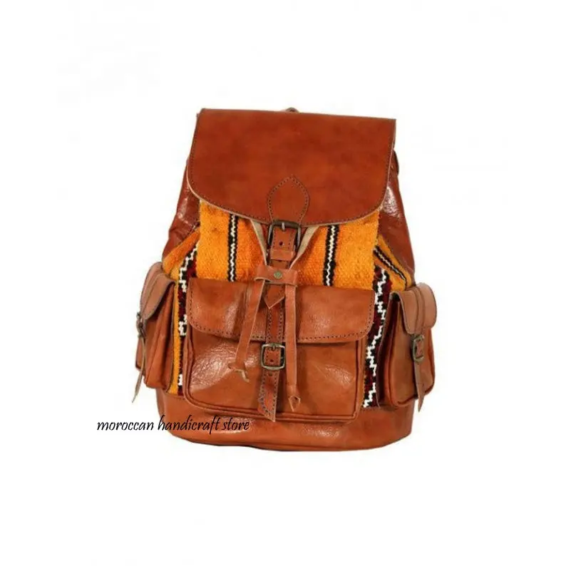 Leather Backpack, Personalized Leather, Brown Bag for Women Shoulder Bag