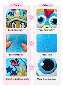 Personalisierte Plüschtiere Kuscheltiere nach Maß Plüsch-Schlüsselanhänger Plüschanhänger - Product Image 5