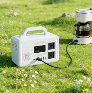 เครื่องกำเนิดไฟฟ้าพลังงานแสงอาทิตย์ MPPT 300W รุ่นใหม่ ดีไซน์ทันสมัย พร้อมคลื่นไซน์บริสุทธิ์และแบตเตอรี่ LiFePO4 สำหรับการผจญภัยกลางแจ้ง - Product Image 1