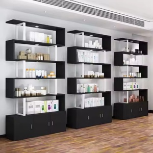 Estantería de Madera para Almacenamiento, Librería, Exhibidor para Salón de Belleza, Peluquería, Gimnasio, Dormitorio, Comedor, Baño - Product Image 6