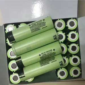 100% מקורי NCR18650B 3350mAh 3.6V 10A סוללת ליתיום נטענת לאופניים חשמליים קורקינט חשמלי