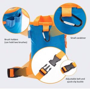 Échantillon Gratuit : Sac à Craie Premium pour Escalade et Bouldering avec 2 Grandes Poches de Rangement à Fermeture Éclair - Product Image 3