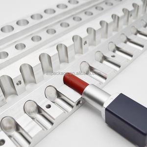 カスタム12キャビティラウンドリップバームアルミ金型ビークリップスティックリップスティック金型充填金型 - Product Image 2