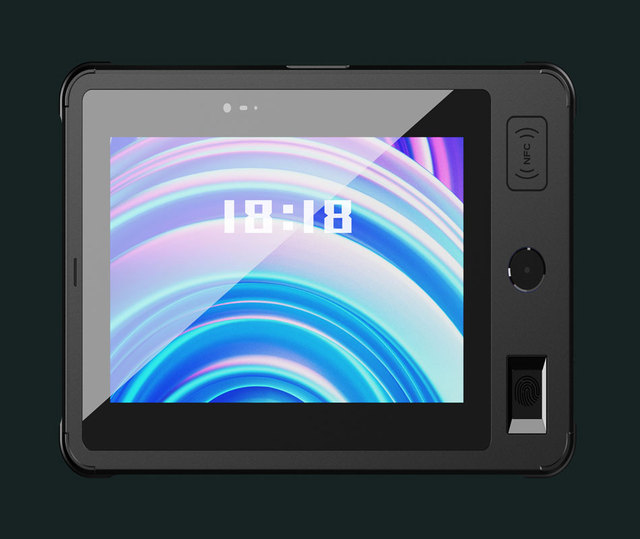 Custom Industrial Rugged Barcode Scanner Ip65 Android Tablet Pc Handheld Pda Qr Code Fingerprint Nfc Reader 8 Inch Rugged Tablet