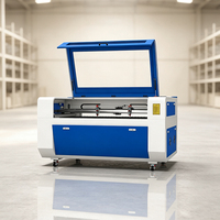 Machine de découpe laser CNC de précision 80W à 2 têtes LM-1390 pour le travail du bois, le contreplaqué, l'artisanat et la conception artistique