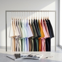 T-shirt en coton blanc pour hommes, poids lourd 240 Gsm, couleur unie, blanc, noir, grande taille, t-shirts pour hommes