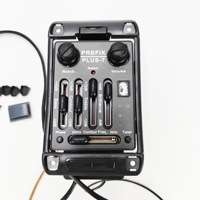 Fisherman Guitar Pickup PLUS-T EQ Accessories Acoustic Guitar Instrument LCD Tuner Guitar Pickup