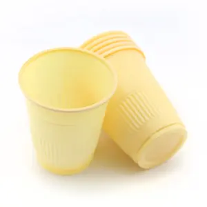치과 일회용 5 온스 다채로운 애완 동물 컵 플라스틱 컵