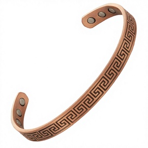 Fatingna Stainless Steel Copper <b>Bracelet</b> For Unique Design Effective Stainless Steel For Arthritis Pain Relief Perfect Gift - Product Image 3