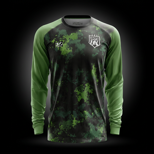 เสื้อเจอร์ซีย์แบบซับลิเมชั่นสั่งทำพิเศษ แขนยาว ทรงปกติ ผลิตจากโพลีเอสเตอร์ 100% สำหรับการแข่งขันและฝึกซ้อม ระบายอากาศได้ดี เหมาะสำหรับผู้ใหญ่ - Product Image 1