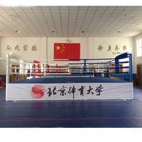Maßgefertigter Stahl-MMA-Käfig Boxring 24x24 Professioneller Aufblasbarer Beweglicher Gebrauchter Boxring zum Verkauf