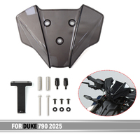 Pare-brise avant pour moto, déflecteur de vent, carénage, écran anti-vent, accessoires compatibles uniquement avec DUKE 790 790Duke 2025