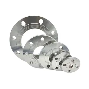 Factory Large Inventory Stainless Steel Fitting Pipe Flange Weld Neck Flange Forged Flange