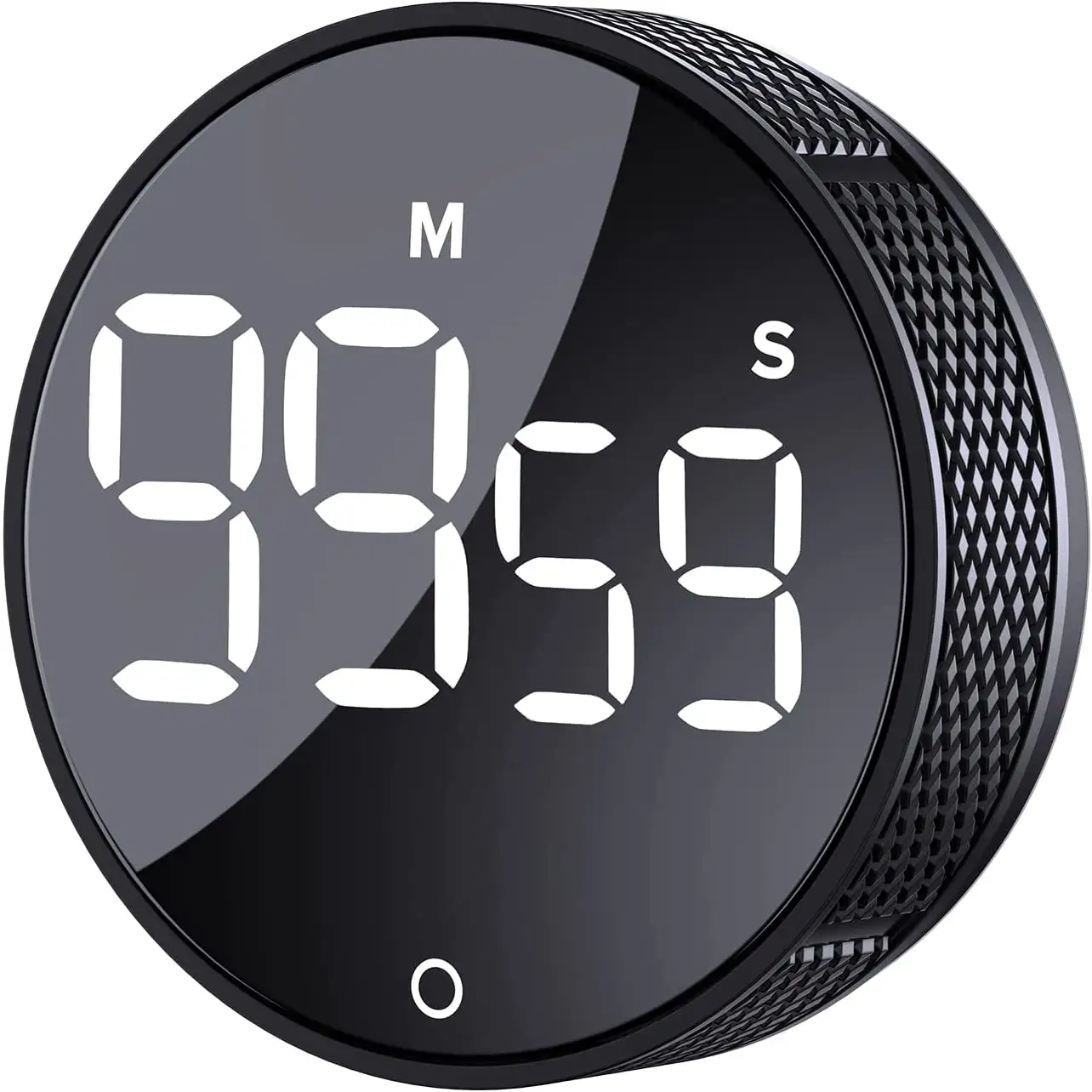 New Round Digital Timer with 3 Volume Levels LED Timer with Large LED Screen Magnetic Kitchen Timer