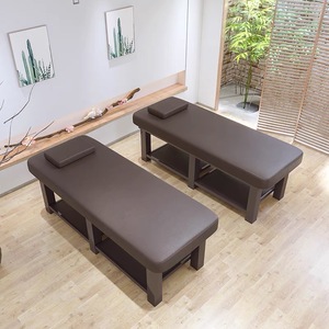 Spa Shop Möbel Moderne Holzrahmen Körper Tragbare Gesichts behandlung Beauty Salon Klapp <span class=keywords><strong>massage</strong></span> bett mit Lagers chrank - Product Image 5