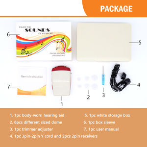 เครื่องช่วยฟังแบบอะนาล็อกสองหูสไตล์ซีเมนส์สำหรับคนชราที่มีการสูญเสียการได้ยินอย่างรุนแรงเป็นเครื่องช่วยฟัง Phonak
