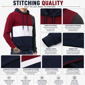 Nouveauté en promotion : Sweat-shirts pour hommes en coton respirant 100 %, taille et couleur personnalisables, service OEM sur mesure - Product Image 5