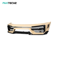 Paktechz Kit de carrosserie en fibre de carbone sèche pare-chocs avant pour Mercedes Benz classe G W464 G500 G550 G63