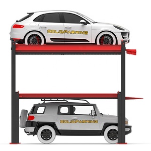 Sistema di parcheggio a quattro montanti per <span class=keywords><strong>Auto</strong></span> con sollevamento triplo Stacker per <span class=keywords><strong>Auto</strong></span> sollevatore per <span class=keywords><strong>Auto</strong></span> - Product Image 1