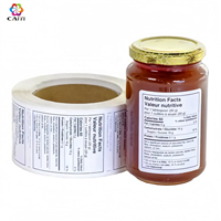 Étiquettes pour bocaux, autocollants pour bouteilles, autocollants pour emballages de canettes, étiquettes de valeur nutritionnelle, rouleaux d'autocollants personnalisés, autocollants pour ingrédients