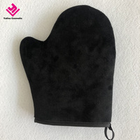 Applicateurs de lotion de gant autobronzant Double face marron noir mitaines autobronzantes sans soleil gant de bronzage pour le corps