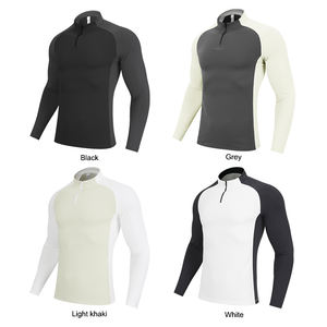 T-shirt a maniche lunghe con Logo stampato personalizzato <span class=keywords><strong>abbigliamento</strong></span> <span class=keywords><strong>ciclismo</strong></span> per uomo donna leggera ad asciugatura rapida per l'autunno sport all'aria aperta caldo - Product Image 3