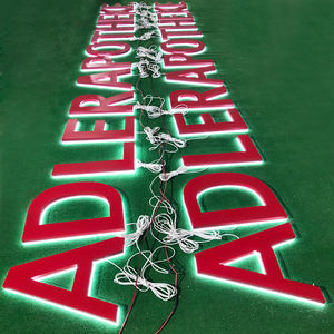 Letrero <span class=keywords><strong>LED</strong></span> impermeable para exteriores para negocios Storefront Letrero Luminoso Duradero Logo Sign Fabricación - Product Image 6