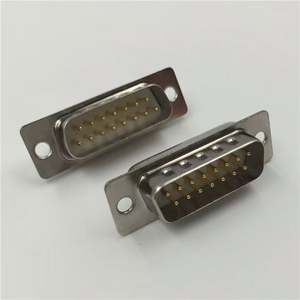 Conector D-SUB de Alta Densidad de 104 Pines, Contacto de Cobre Hembra, IP53, 15A, Tipo Soldadura, DB 104P, para Cable, Conectores Premium - Product Image 1