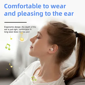 新製品目に見えない補聴器重度の難聴のための充電式CICデジタル補聴器
