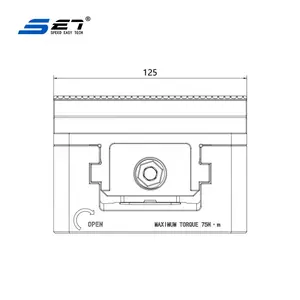 M96S-160 96mm Hole Pitch Simplex Position Quick Release Pneumatic Vise For Manual Four-unit Positioner Quick Switch