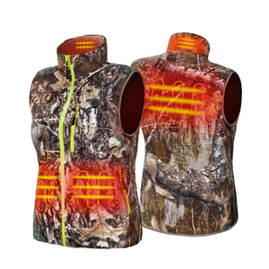 マイデイズ アウトドア 軽量 洗濯可能 ハイネック レディース USB充電式 ハンティング用 電熱安全ベスト タクティカルフィッシング用 - Product Image 1