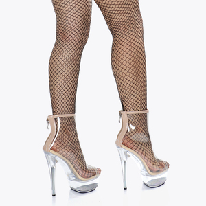 Scarpe da Pole Dance con Tacco Alto 15cm, Stivali da Ballerina Esotica, Calzature Sexy da Nightclub, Nuovo Stile per Sfilate - Product Image 1