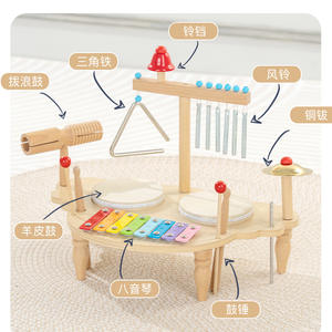 Table de <span class=keywords><strong>musique</strong></span> Xylophone portable multifonctionnelle pour enfant Coordination œil-main Jouet musical éducatif précoce pour bébé pour garçon fille - Product Image 6