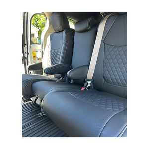 Xiangta - Juego Completo de Fundas de Asiento de Coche Personalizadas de Cuero Nappa de Lujo, Impermeables, para Toyota <span class=keywords><strong>Sienna</strong></span> 2021 2023, Accesorios - Product Image 3