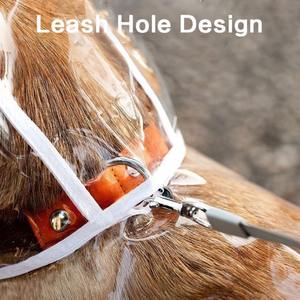 Impermeabile e antivento cane impermeabile trasparente accessori di abbigliamento per animali domestici per cani di grossa taglia - Product Image 3