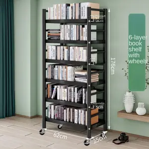 Popular Design Library Metal-Library-Bookshelves Cheap Bookshelf