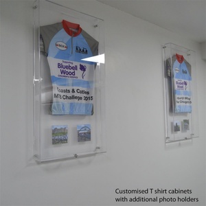 YAGELI Wholesale Rectangular Luxury High Transparency Acrylic Football T-shirt <b>Display</b> <b>case</b> for Exhibition - Product Image 6