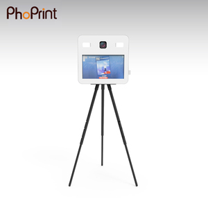 Phoprint 21,5 Дюймов сенсорный экран оболочки камеры Ретро Мгновенной Печати Dslr фотобудка