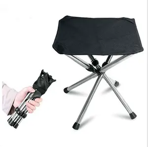 Outdoor Fishing Chair Mini Folding Stool Portable Foldable Stool Lightweight Camping Chair For Fishing Travel Hiking